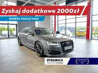 Audi S8 Plus 4.0TFSI V8 605KM tiptronic quattro 2016 r., przebieg 121tys.km