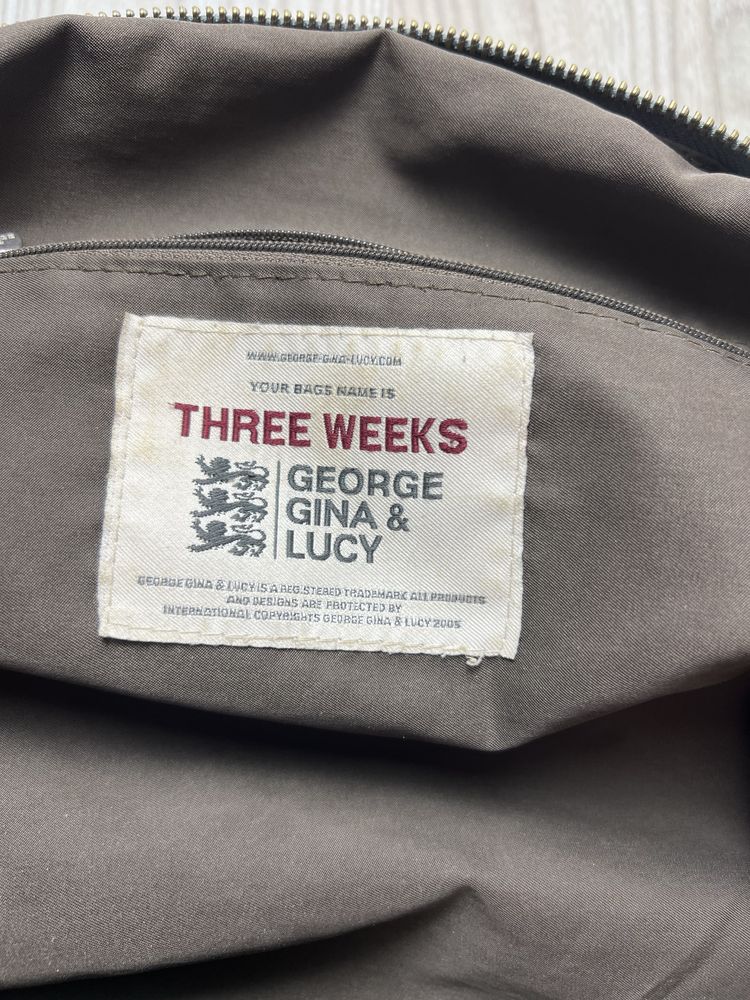 Torba George Gina & Lucy Three Weeks