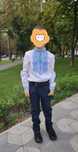 Вишиванка для хлопчика з льону 128 р.