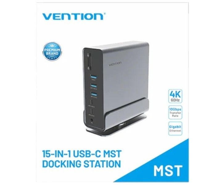 VentionДок-станция USB-C MST 15-в-1
