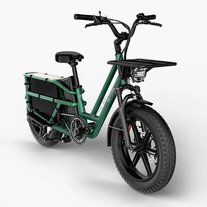 FIIDO Rower elektryczny T2-2025 Cargo Green