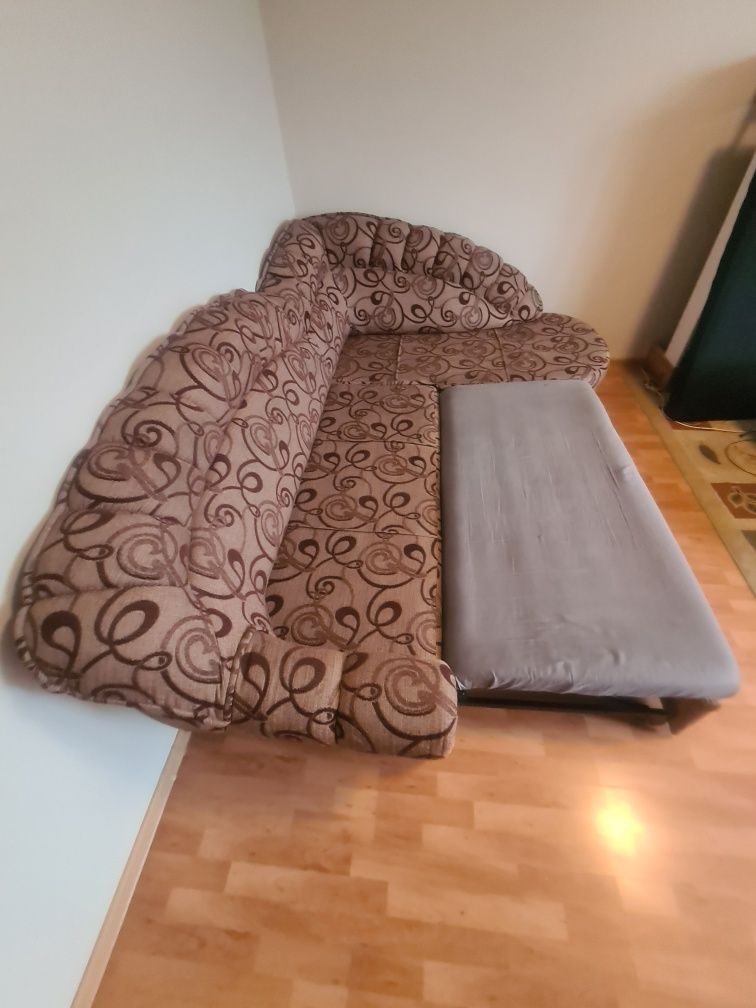 Narożna sofa/łóżko