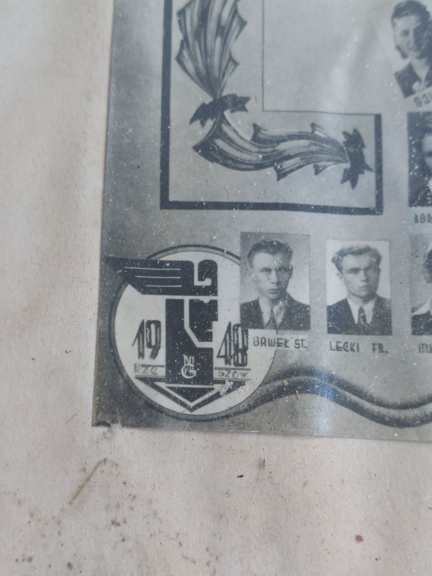 Stare tablo Państwowe Liceum Handlowe Rzeszów