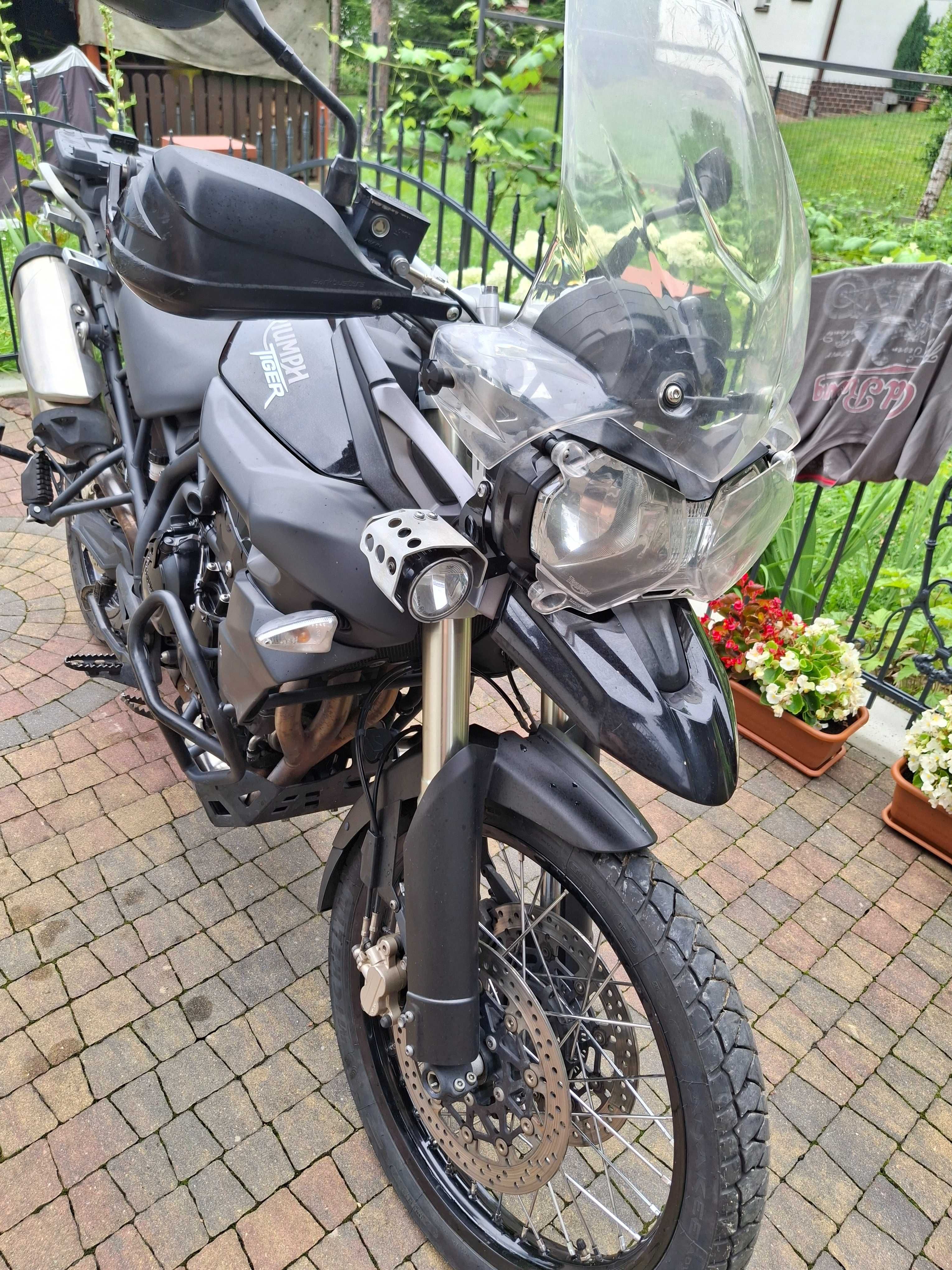 Triumph tiger 800xc 2013, 3x kufry