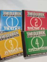 Lote de CD's "The DJ BOX" edição Music Factory