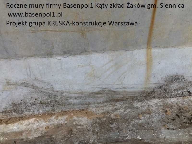 Sprzedam prawie nowe mury oporowe typ L firmy BASENPOL1