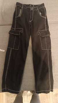 Baggy Jeans 34 czarne