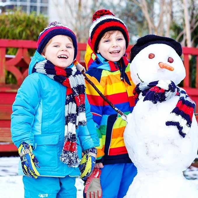 Rękawice narciarskie dla dzieci kolorowe rozmiar L, AC4