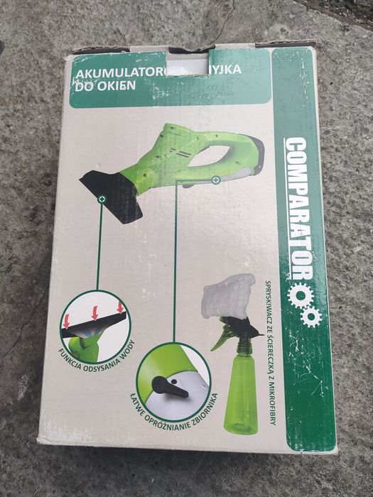 Akumulatorowa myjka do okien