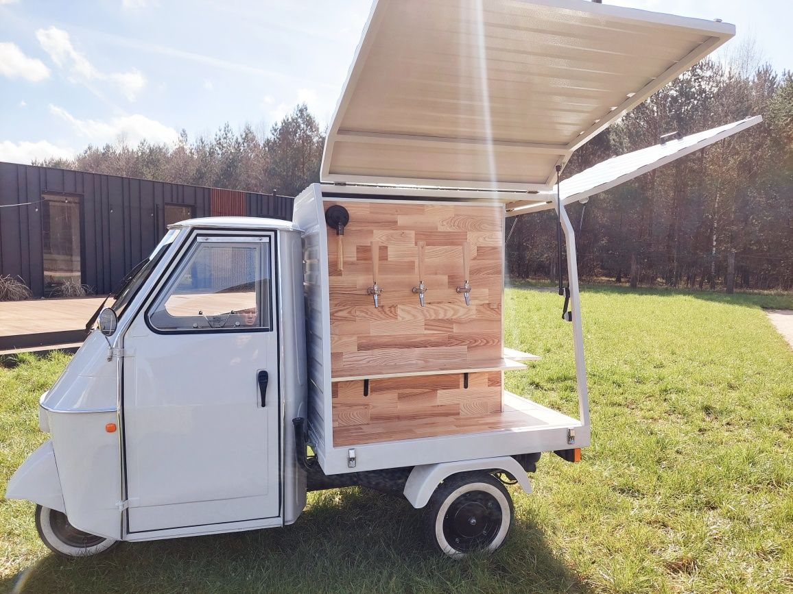 Piaggio Ape 50 prosecco van nowy odrestaurowany  gotowy do pracy