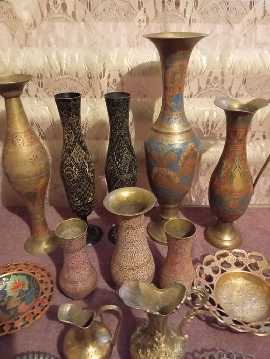 Вироби з латуні,бронзи.