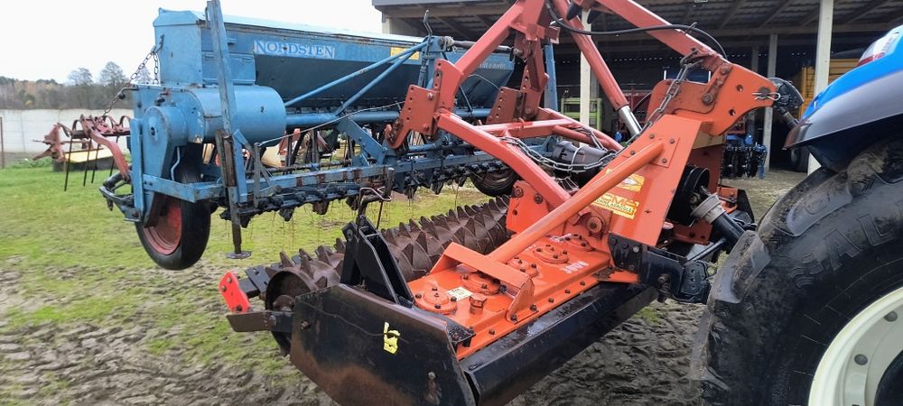 Brona aktywna 3m, agregat uprawowo siewny hydropak