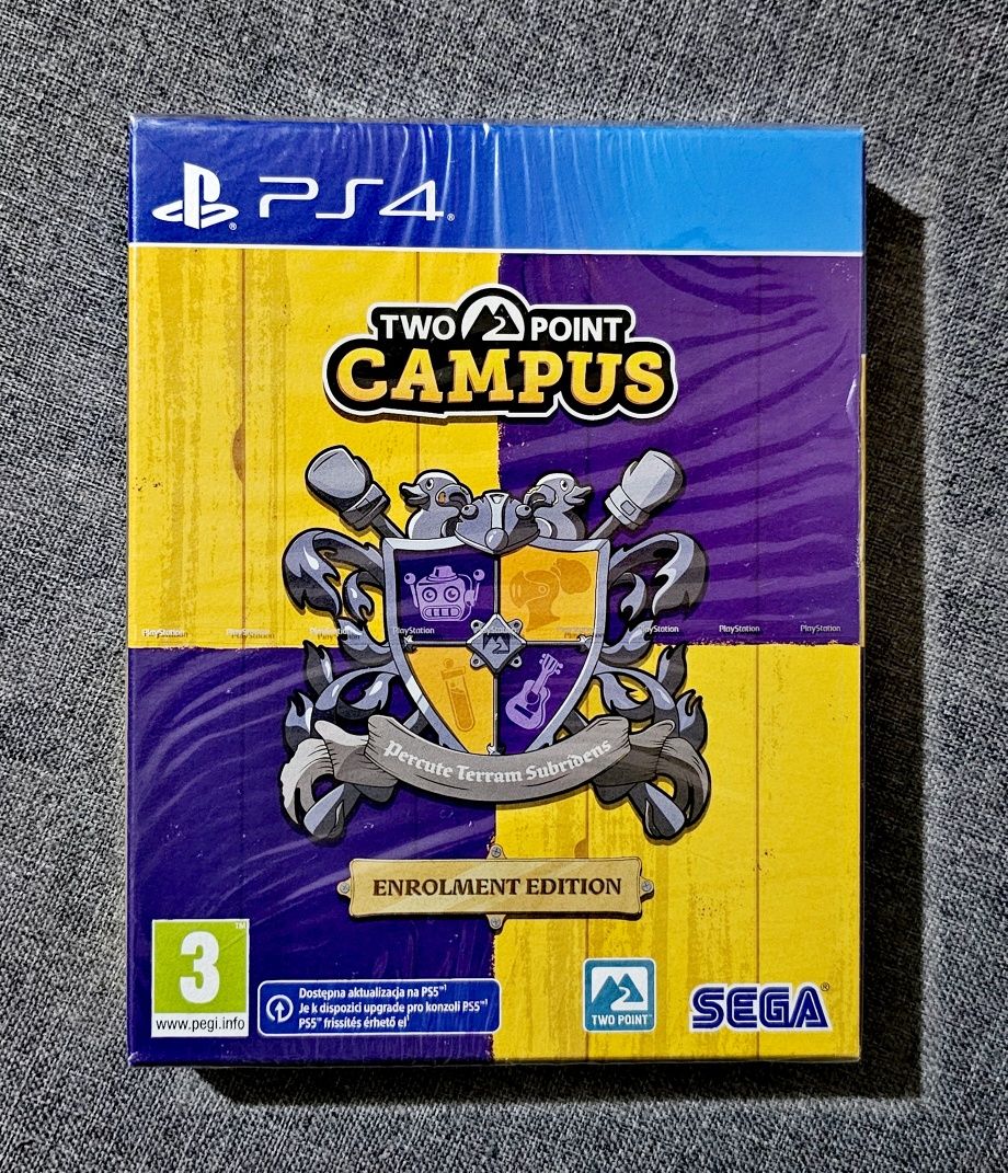 Two Point Campus Enrolment Edition PL gra PlayStation 4 5 PS4 PS5