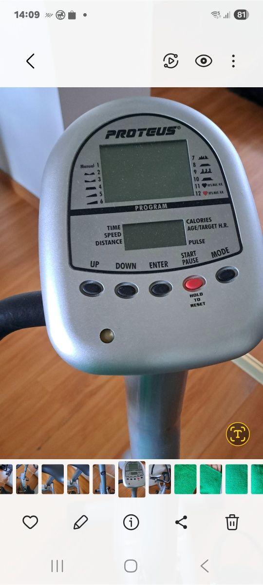 Rower stacjonarny Proteus 2055