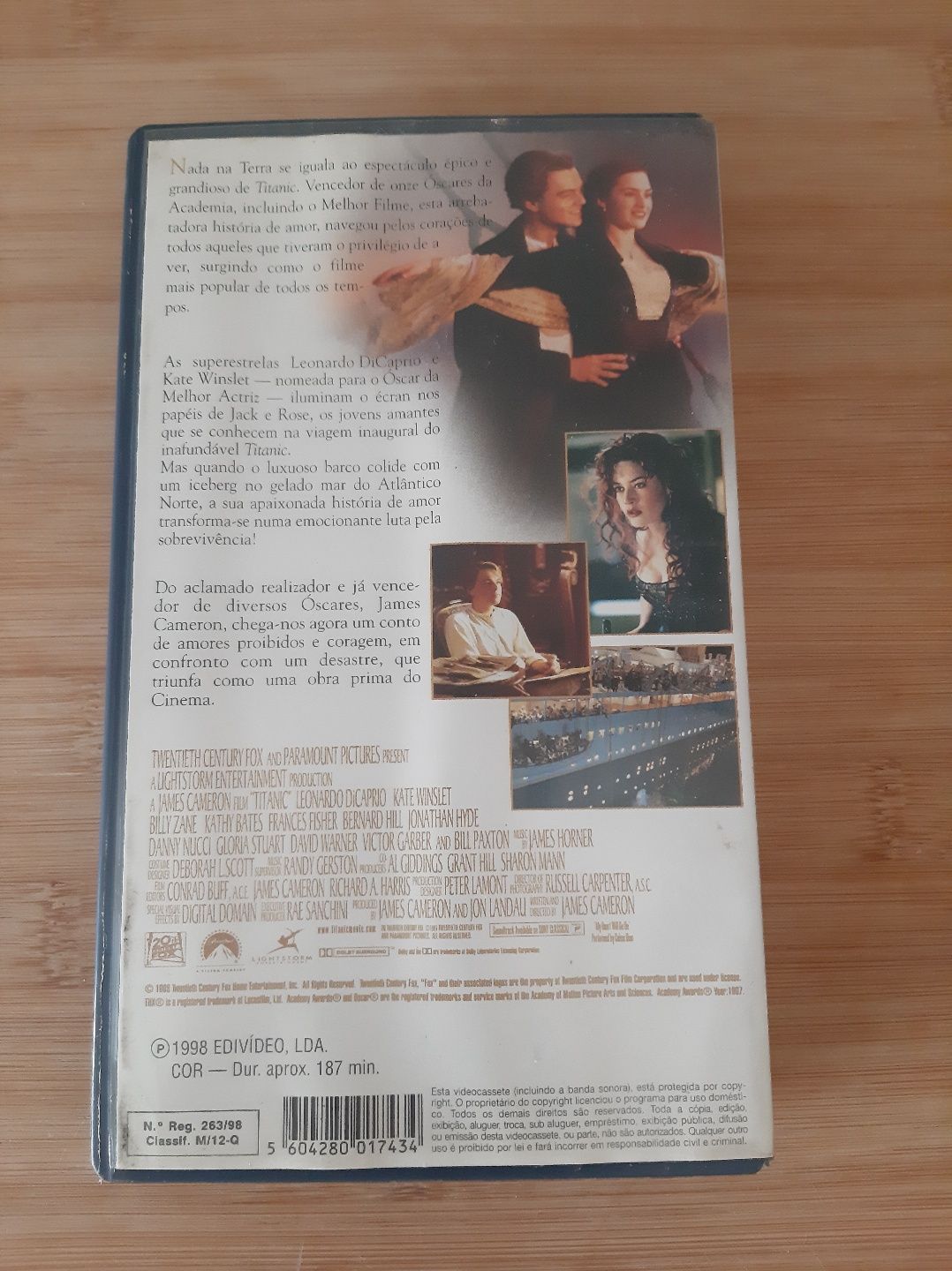 VHS Filme Titanic