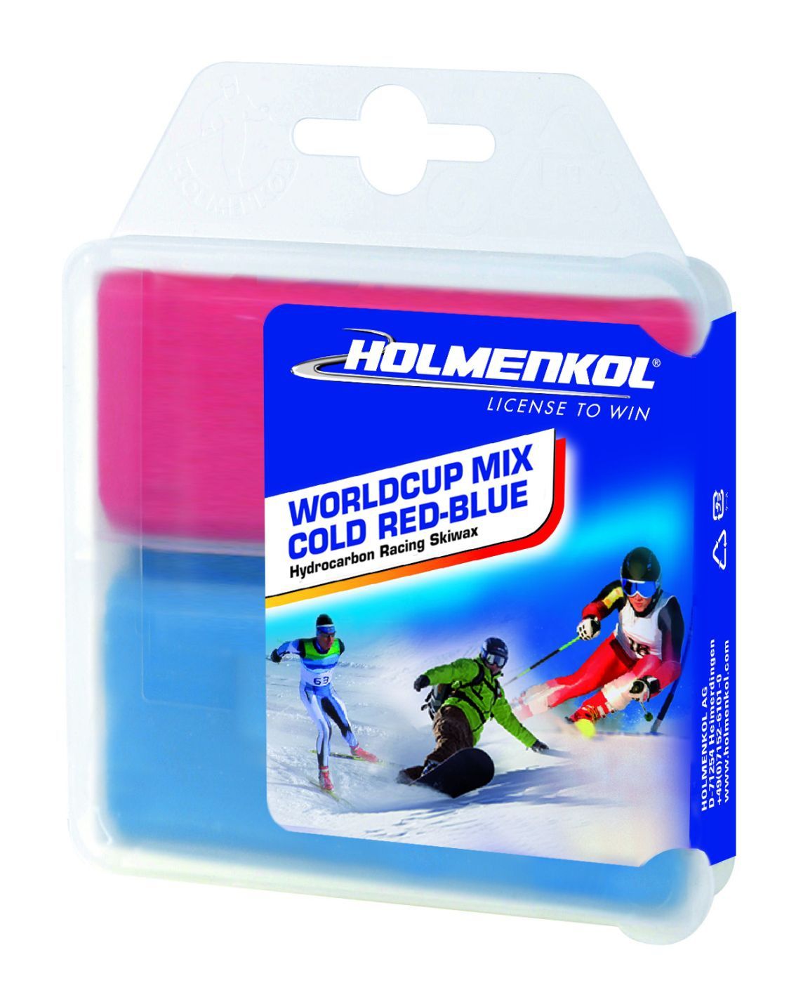 Smar baza Holmenkol Worldcup Mix Cold 70g. Smar narciarski ski wax