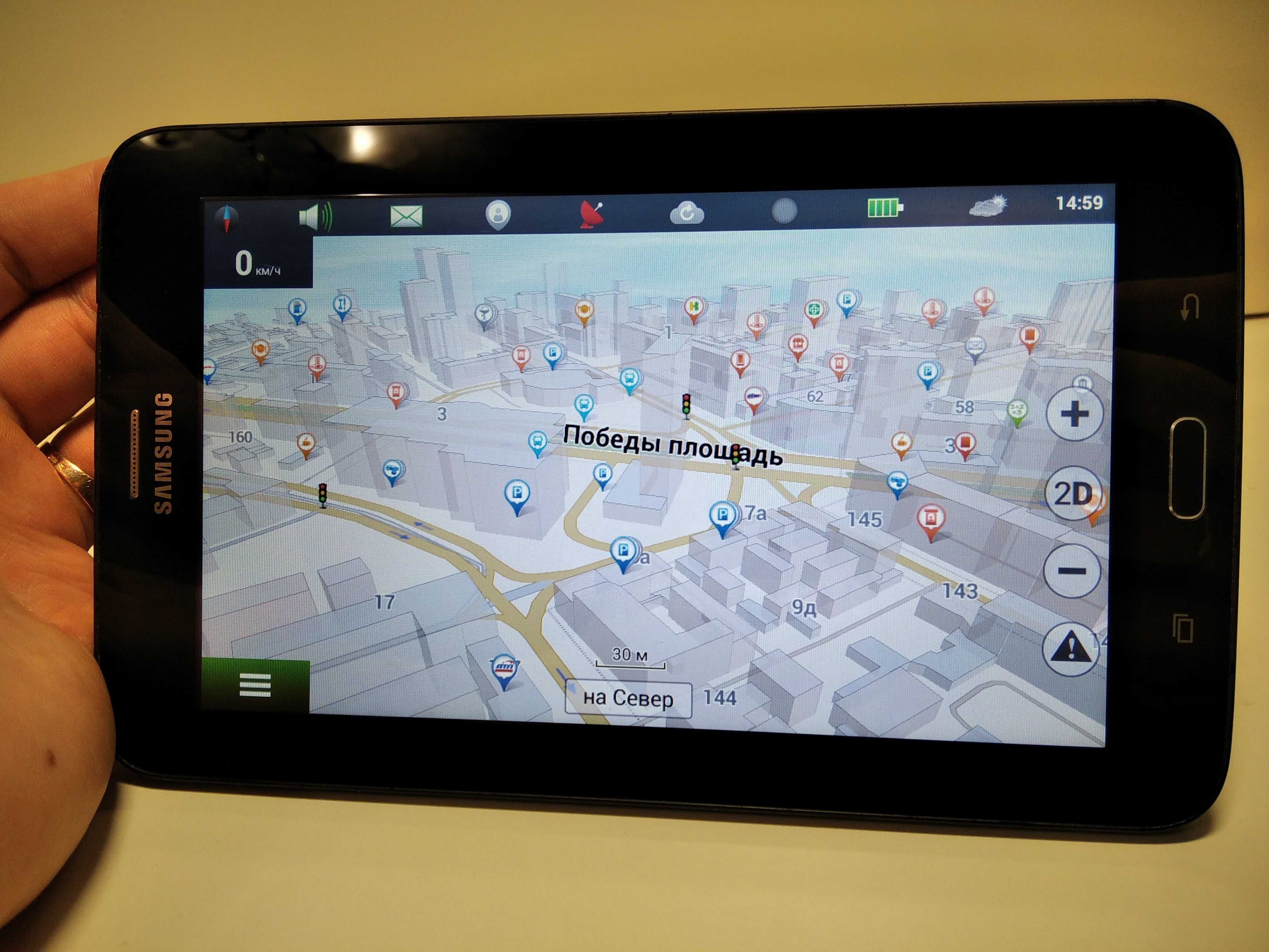 Грузовий GPS навігатор Samsung. IGO Primo (Truck) Європа 2025р