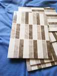 płytki dekor Agnes Geo mozaika ceramiczne patchwork kafelki art vintag