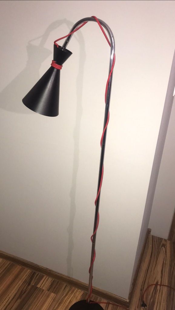 Zestaw dwóch lamp (wolnostojąca i wisząca)