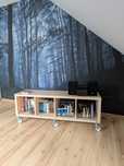 Regał na kółkach Kallax Ikea - bez kółek 180
