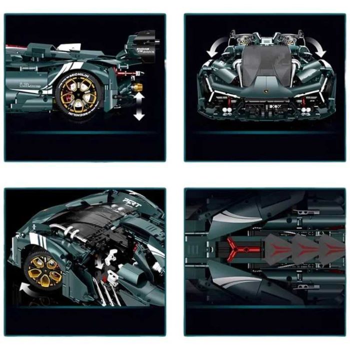Дитячий іграшковий автоконструктор LAMBORGHIN ,подібний до LEGO