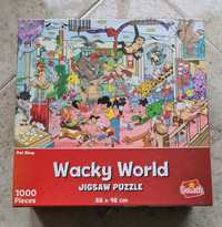 Puzzle Wacky World - Pet Shop 1000 peças.