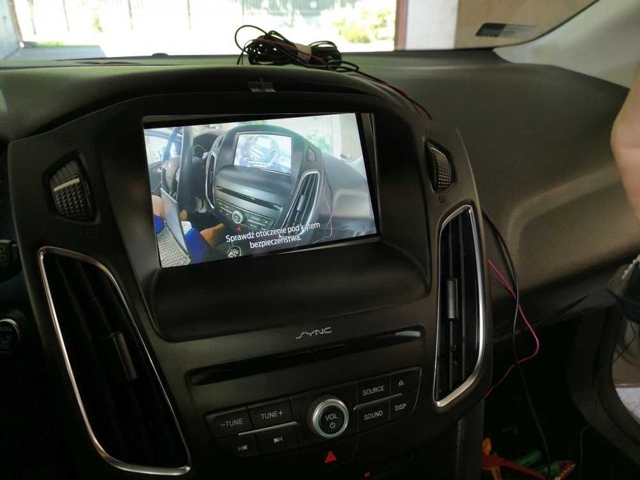 Kamera gps SYNC ford fiesta focus mondeo kuga instalator montaż