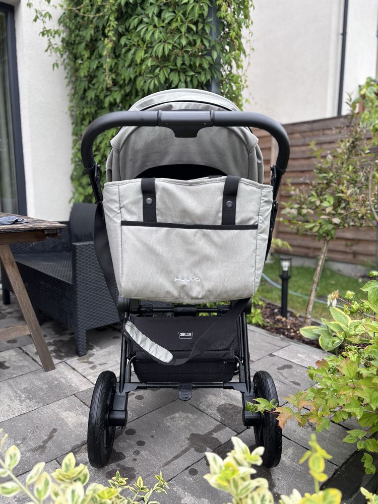 Wózek 2w1 muuvo quick 4.0 zestaw