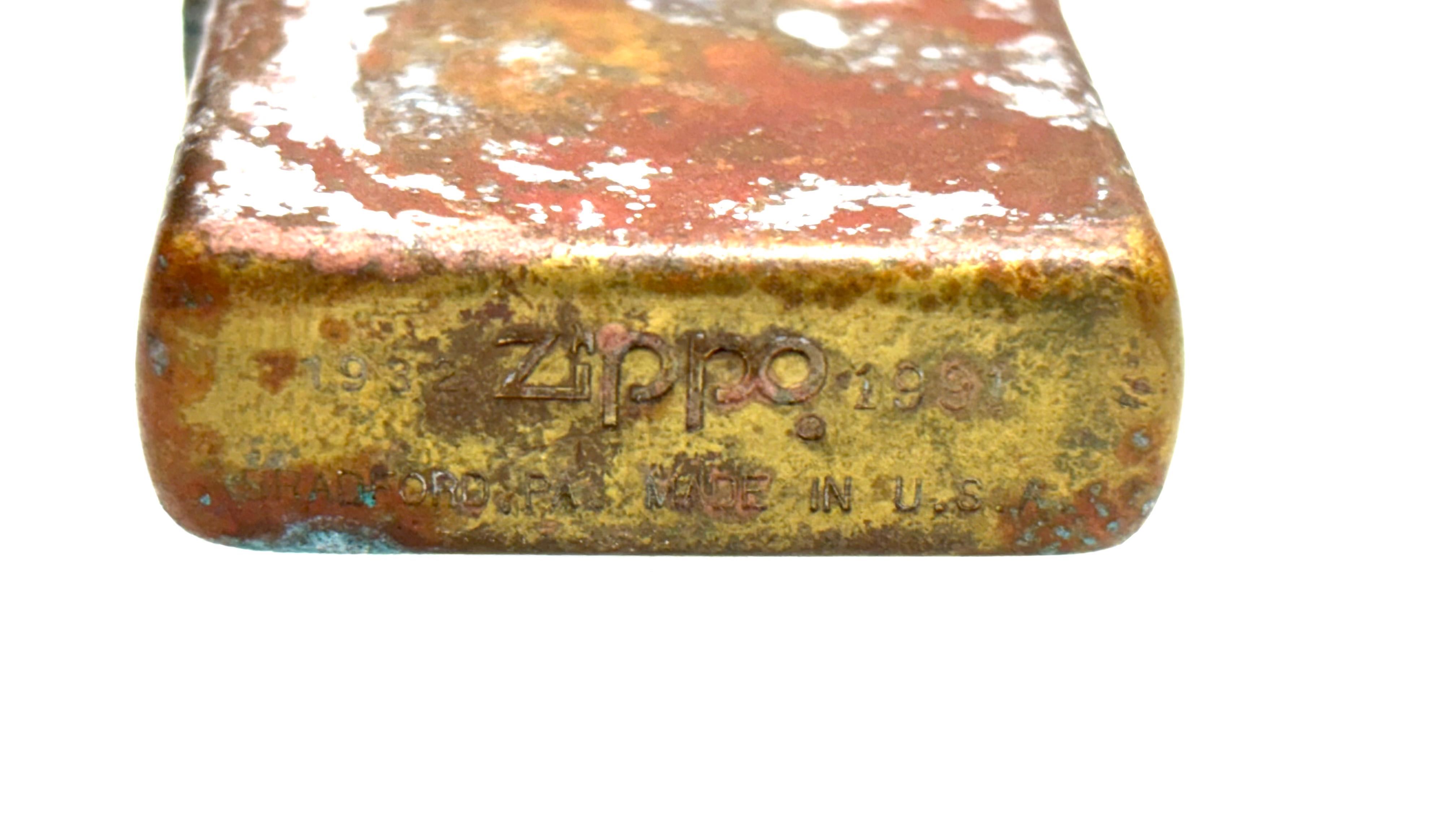 Zippo z patyną z 1991r.