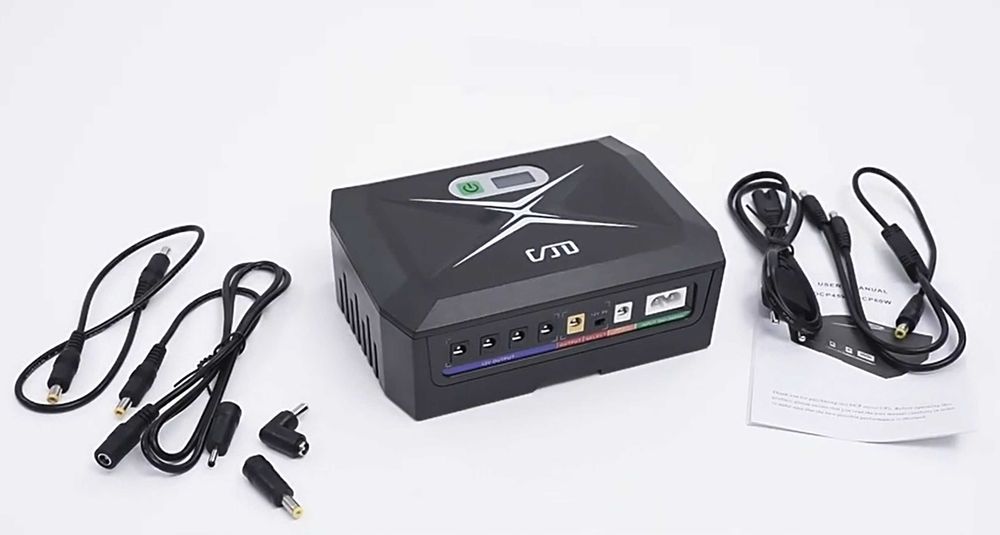 ИБП ДБЖ UPS 60W 20800mAh роутера медиаконвертера ONU, свича, монитора