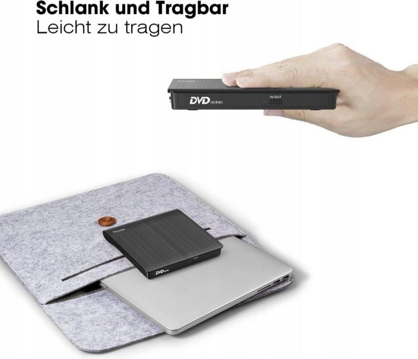 Zewnętrzny napęd nagrywarka DVD Pecosso BT638