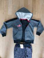 Теплая кофта U.S.POLO ASSN для мальчика 5-6 лет и спорт штаны Koton