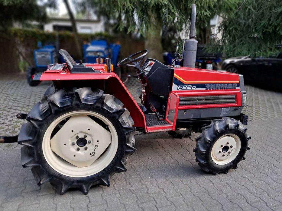 traktorek japoński Yanmar  wspomaganie f 22, tylko 450 mth