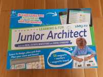 Junior Architekt - Kreatywny zestaw magnetyczny dla dzieci