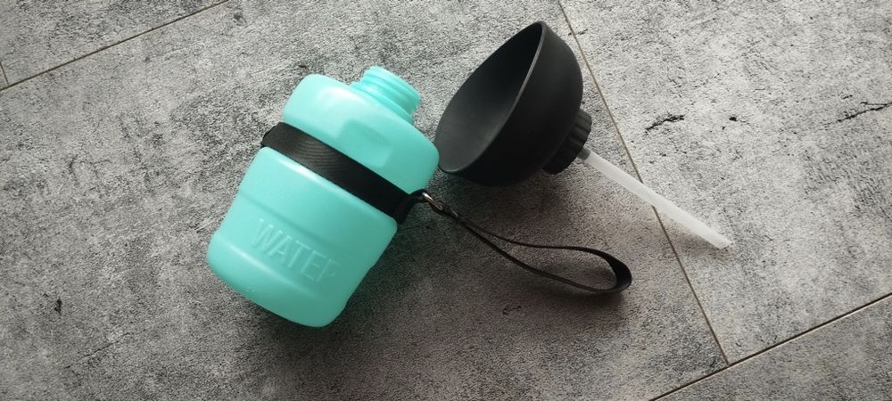 Miska na wodę dla psa podróżna miękki plastik silikon