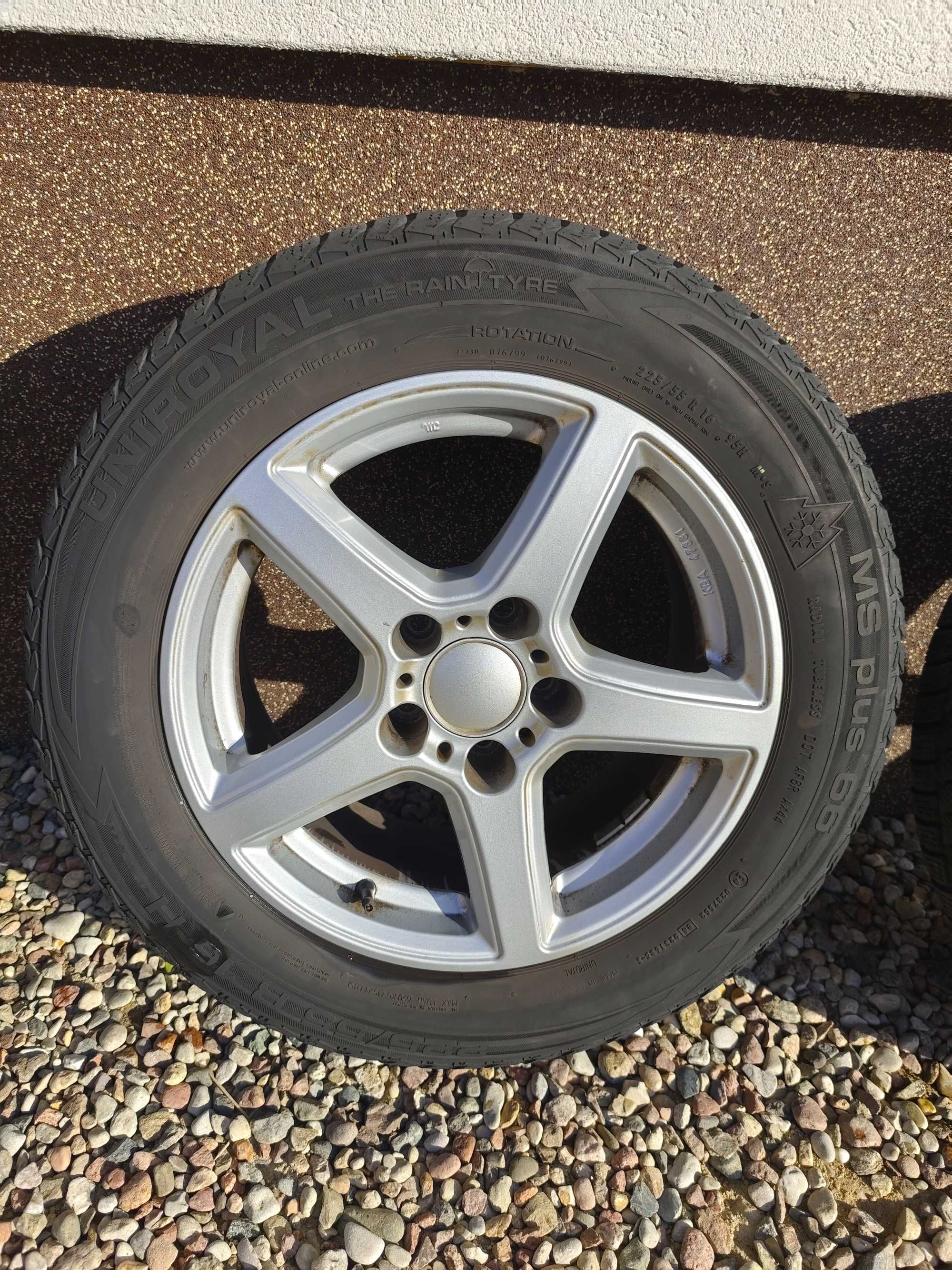 Felga 5x112 Audi Mercedes VW 215/55 R16 Koło