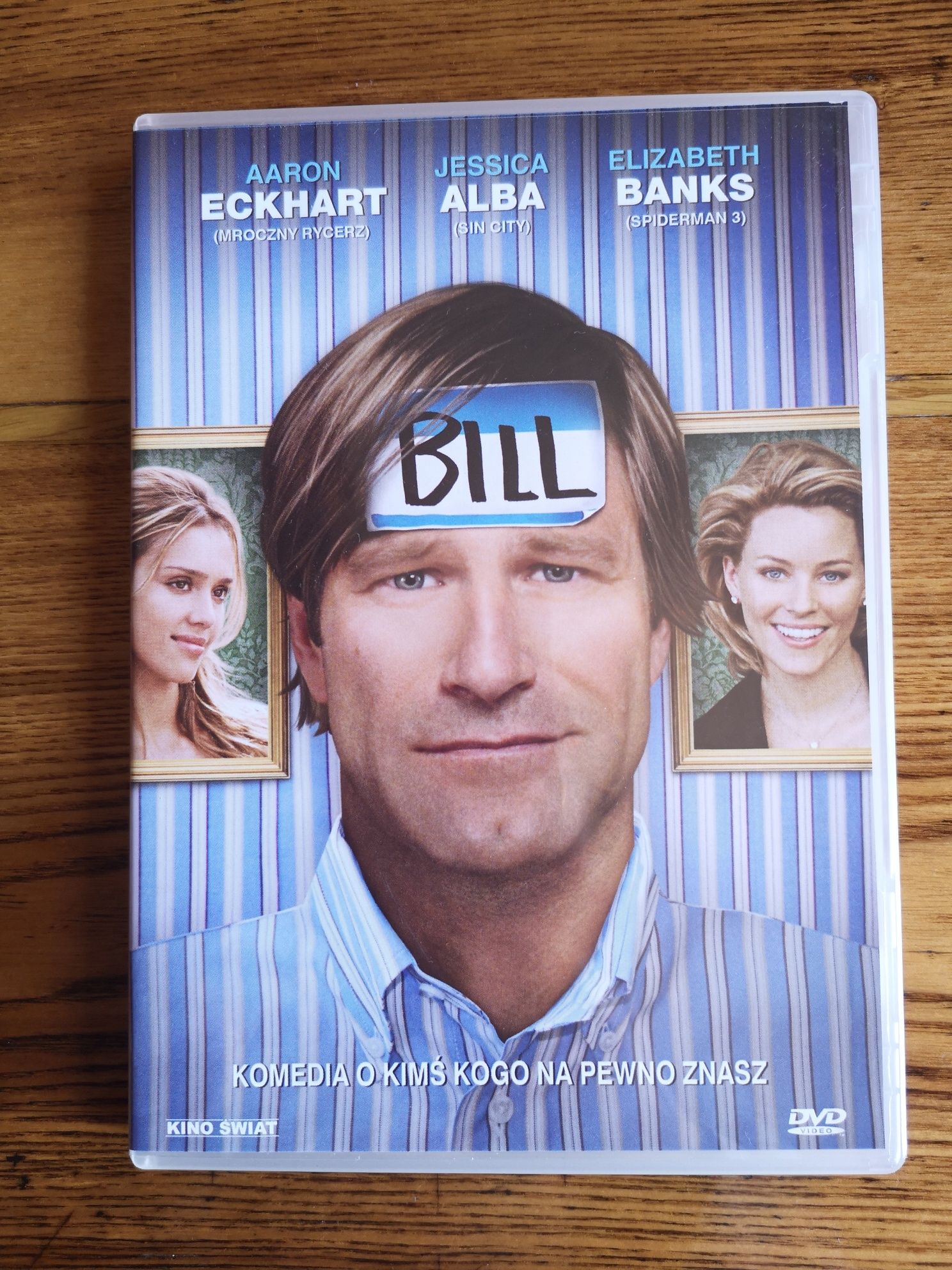 Płyta DVD:  Bill - Aaron Eckhart, Jessica Alba, Elizabeth Banks