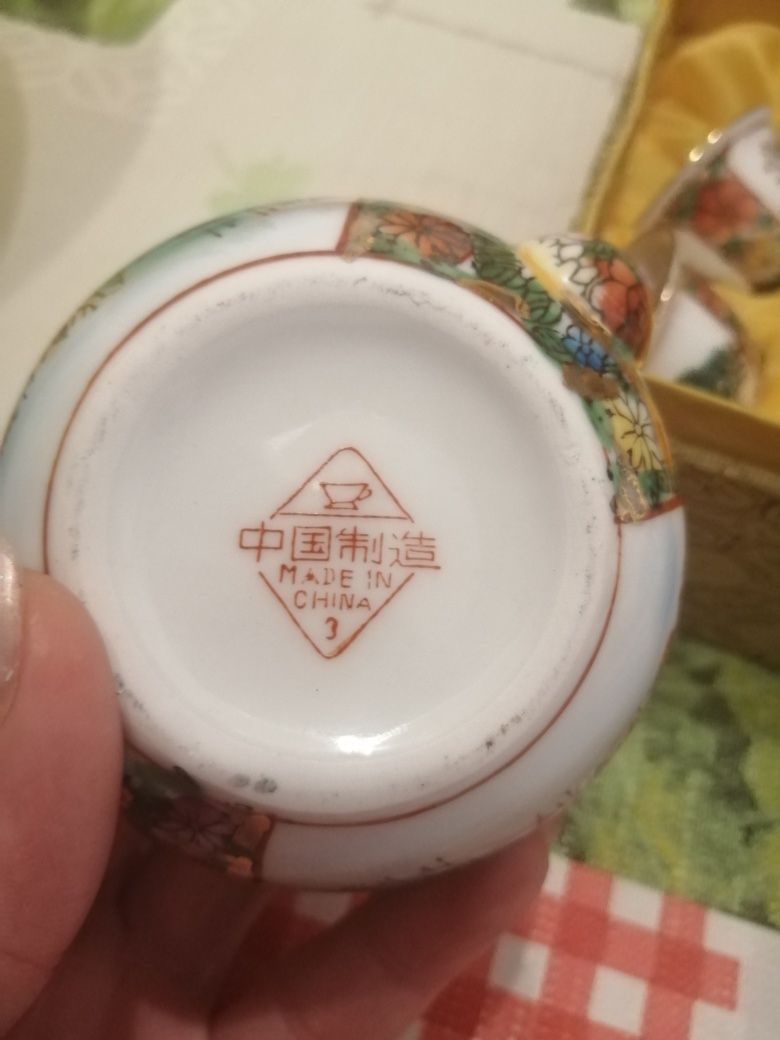 Chiński porcelanowy zestaw do herbaty