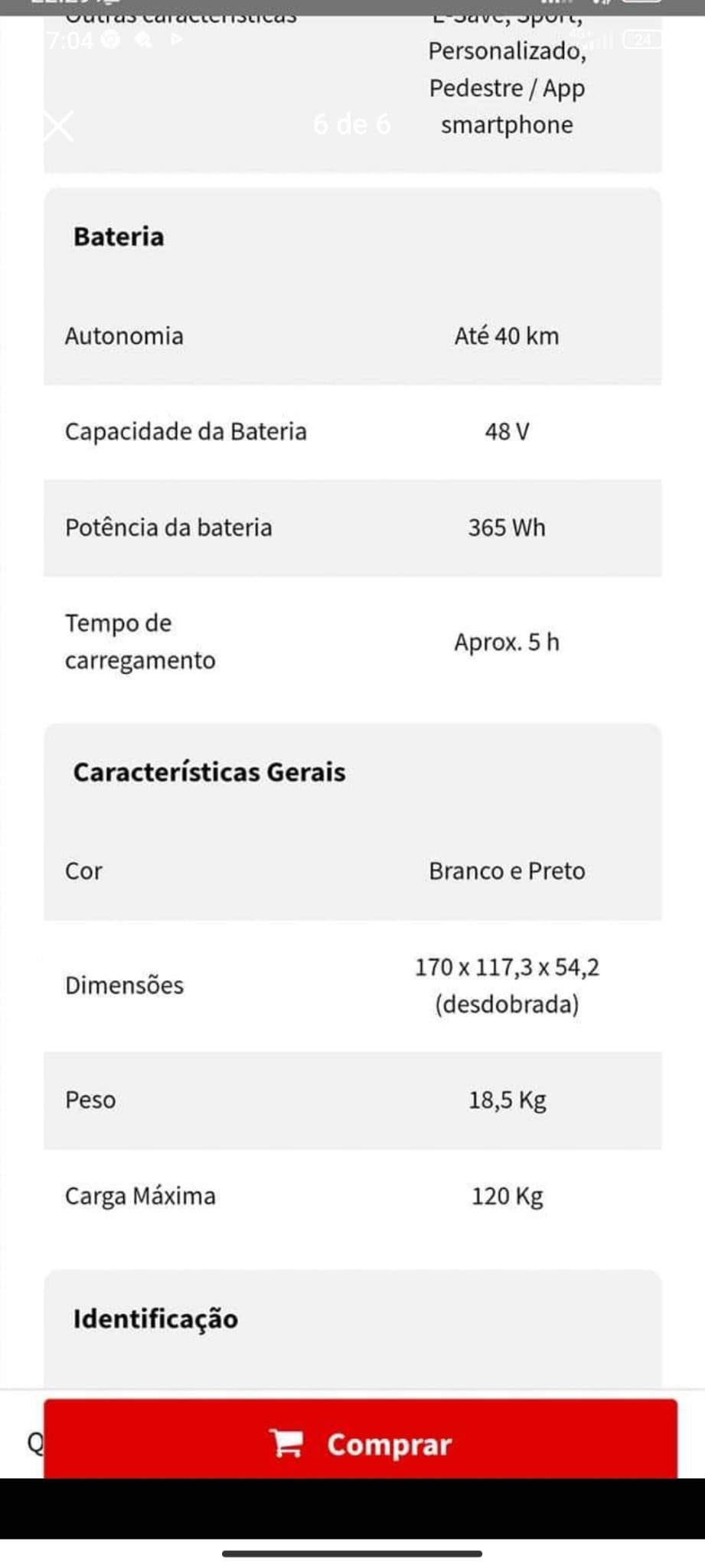 Trotinete elétrico