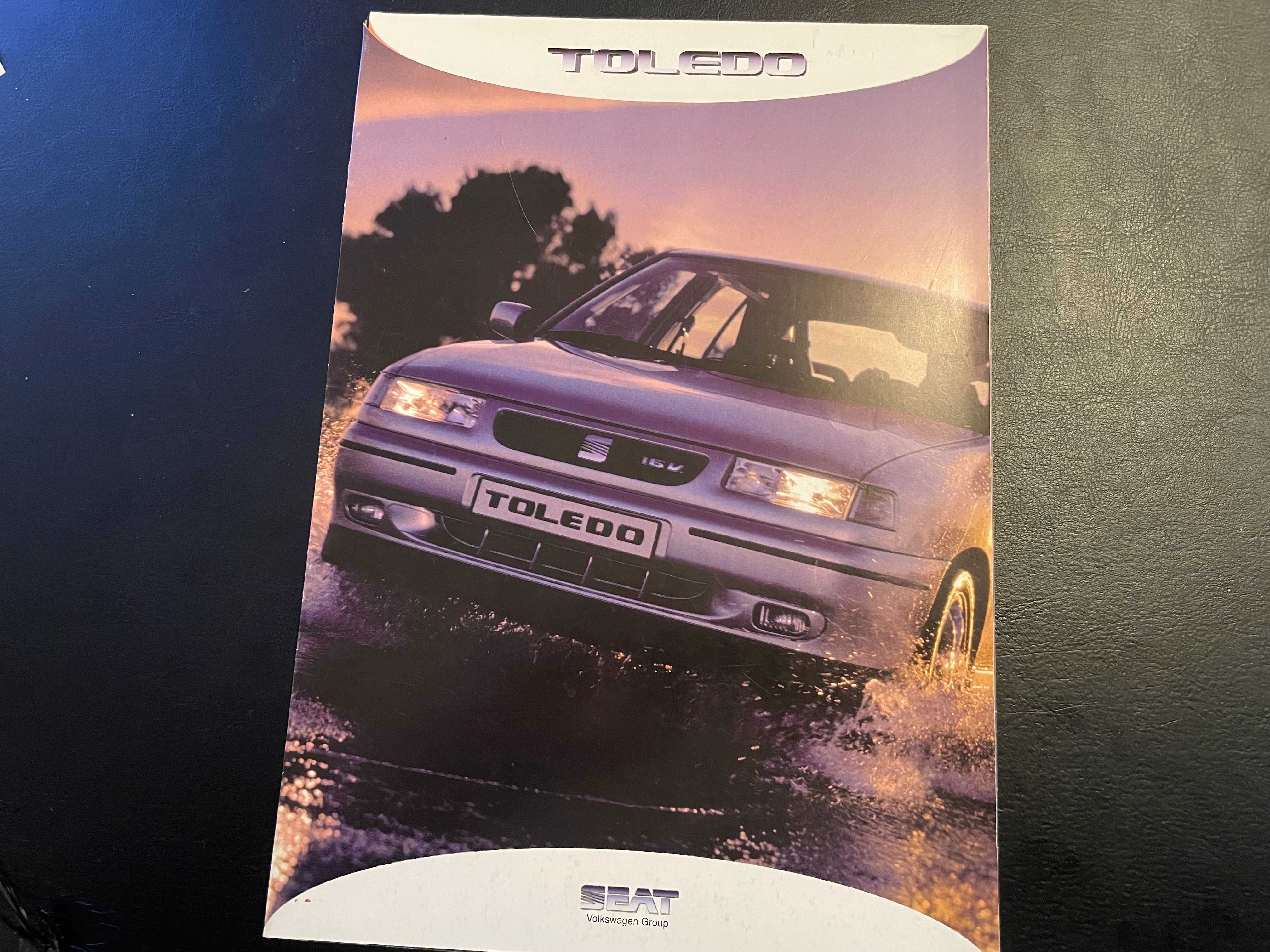 Katalog prospekt Seat Toledo 6 stron język PL 1998 r.