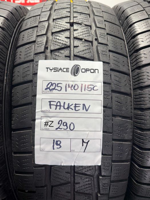 Opony Zimowe 225/70/15C Falken EuroWinter Komplet #Z290