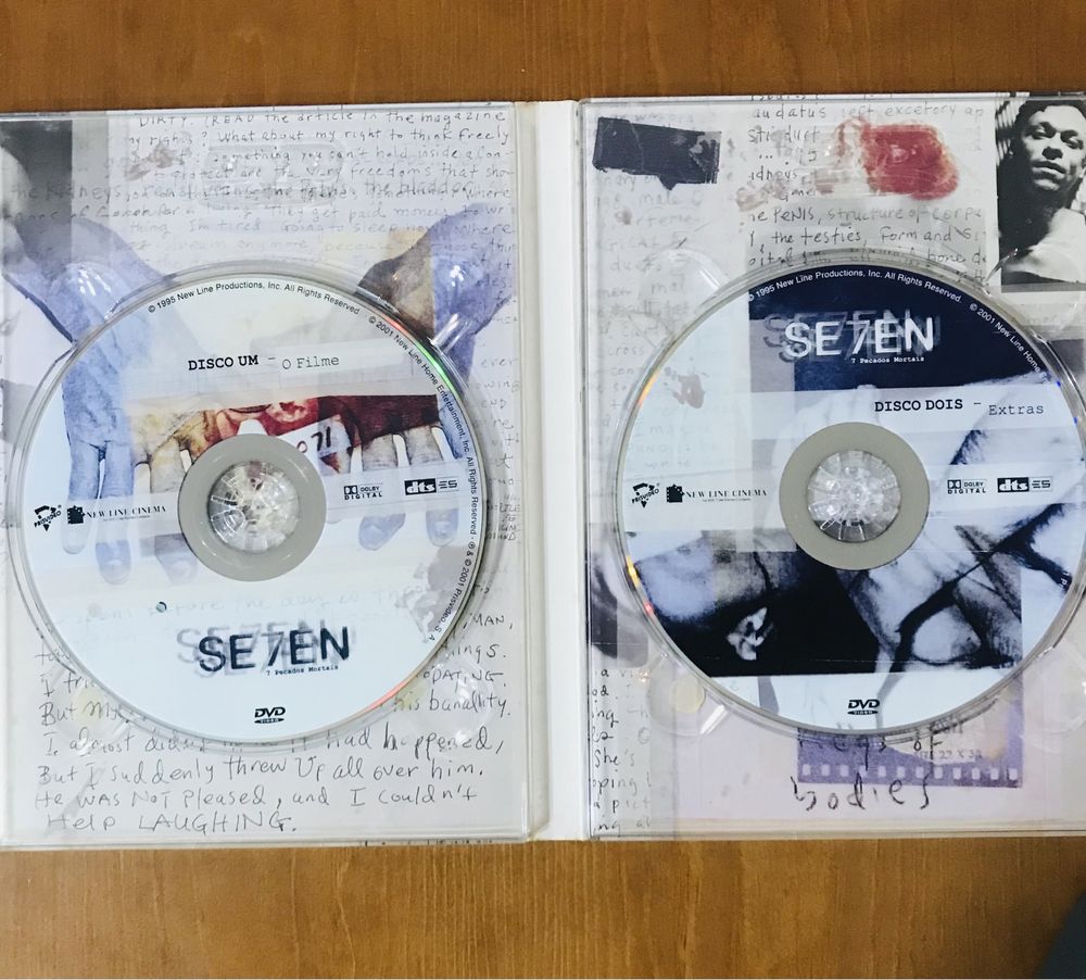 DVD do filme SE7EN edição especial