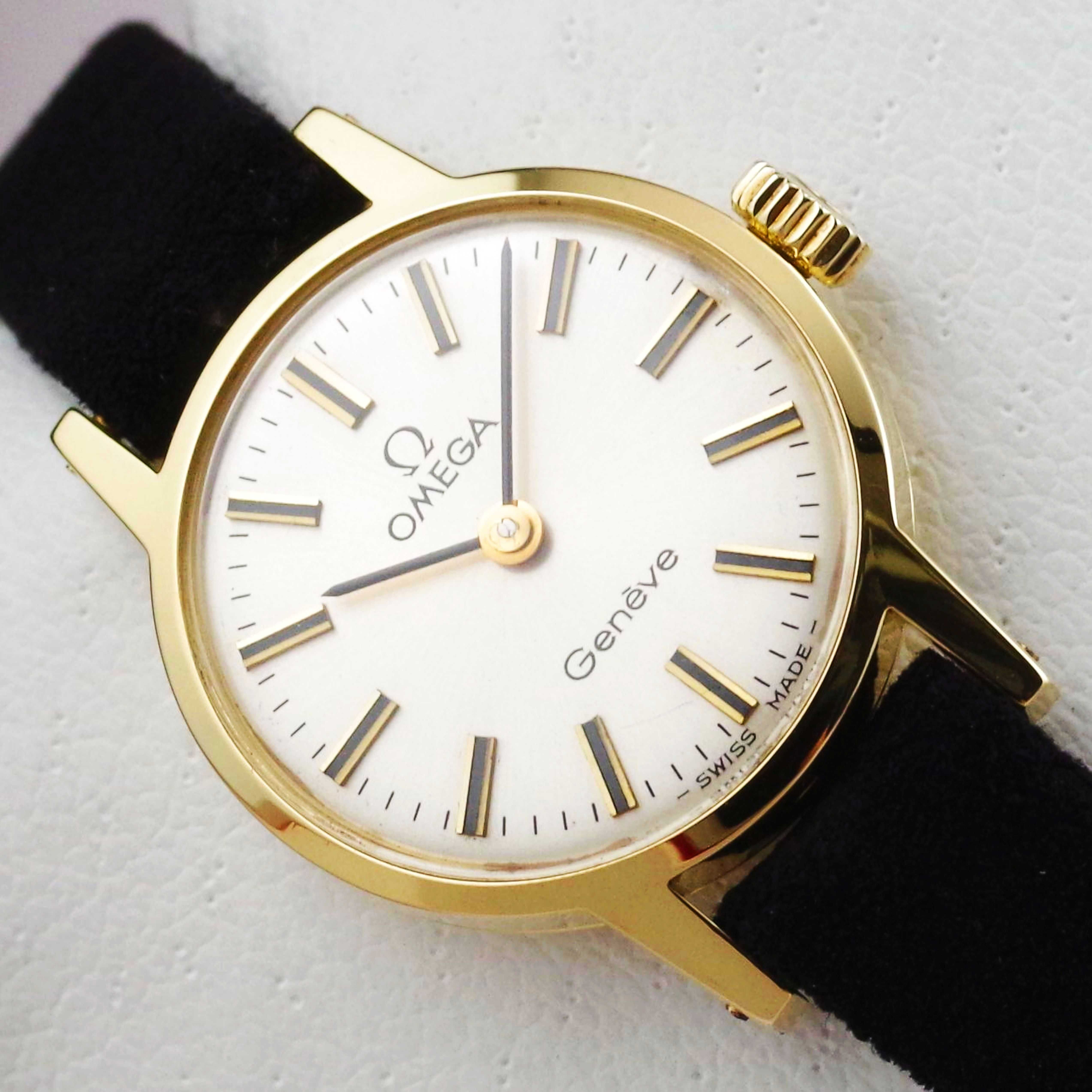 OMEGA zegarek damski VINTAGE 1972 kaliber 625 lite ZŁOTO 18K / 750