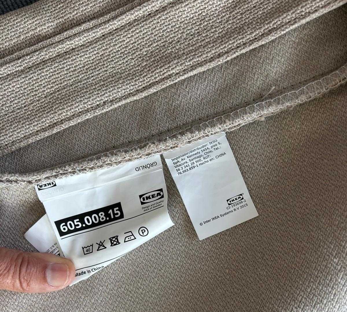 5 capas novas de Sofa IKEA GRONLID bege