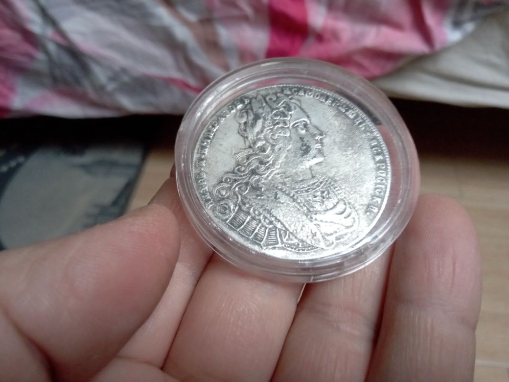 Moneta talar rubul caryca 1727