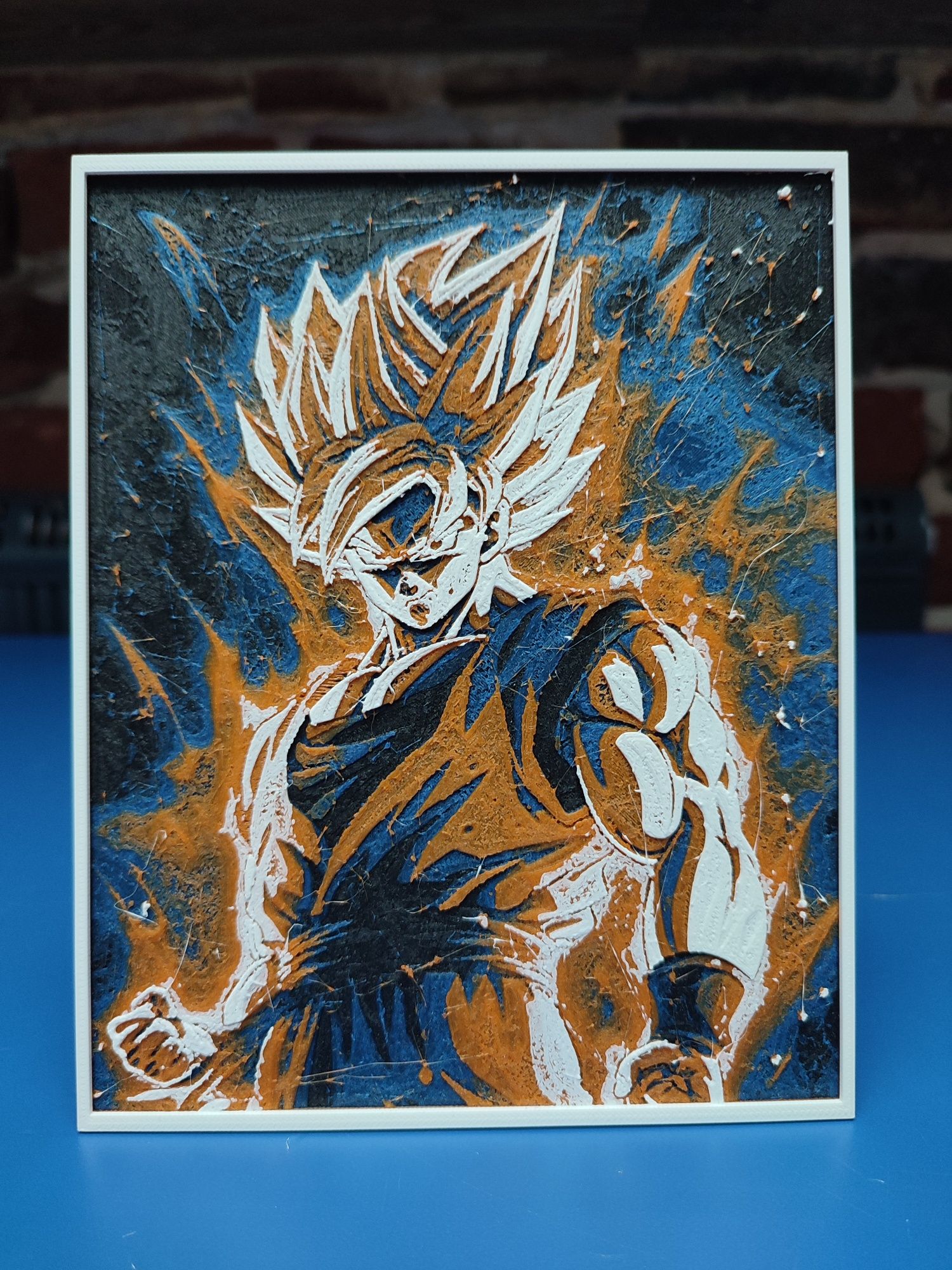 Goku Dragon Ball obraz obrazek wydruk druk 3D print