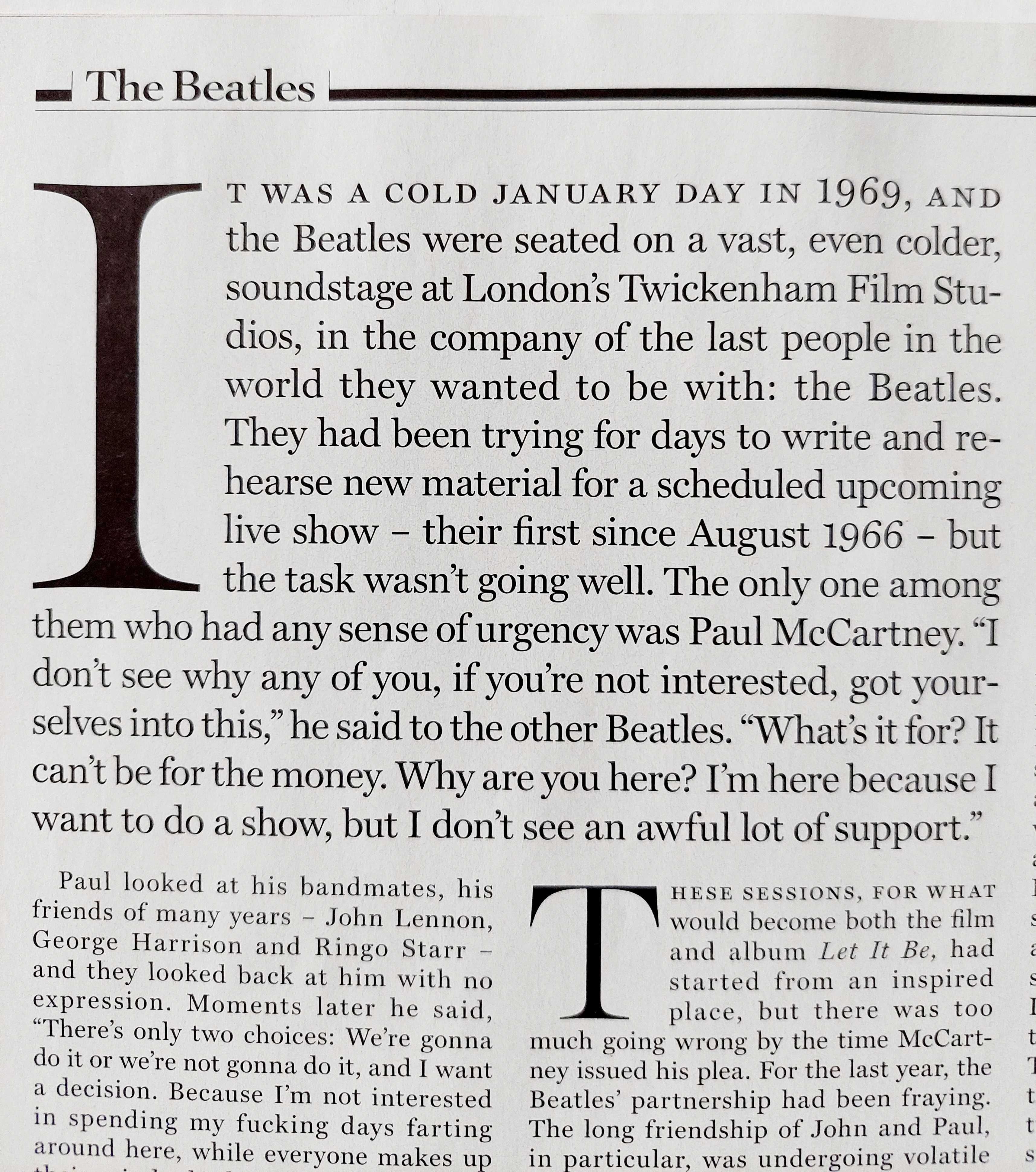 The BEATLES / Rollingstone Magazine