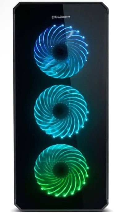 Nox Hummer TGX torre computador PC selado