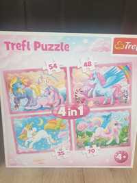 Puzzle Trefl jednorożce 4+