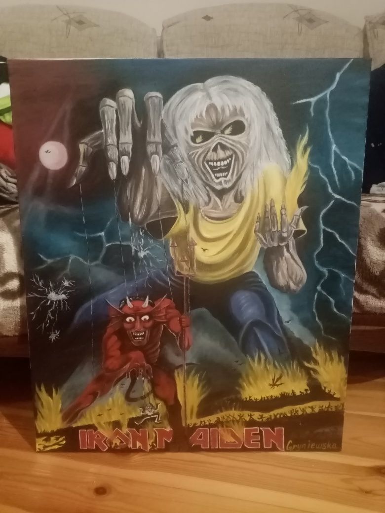 Obraz olejny Iron Maiden